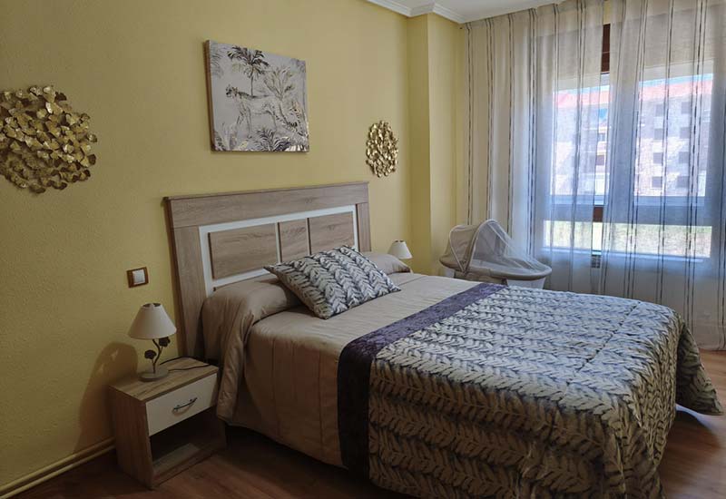 Dormitorio - Lunair Ciudad de Medina - Vivienda Turística en Medina de Pomar - Burgos