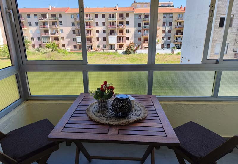 Terraza - Lunair Ciudad de Medina - Vivienda Turística en Medina de Pomar - Burgos